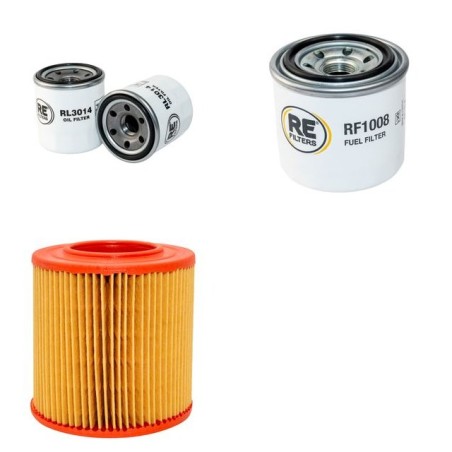 BETA MARINE BETA 10 Filter Service Kit w/Kubota BZ482 Eng.