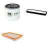 MAZDA 323 1.9I 4WD GTR 16V DOHC Filter Service Kit w/ BP Eng.   YR  03.91-07.94 163 CH BG 83