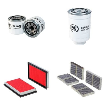 MAZDA 323 2.0 DTI Filter Service Kit w/ RF Eng.   YR  09.98-02.01 100 CH BJ