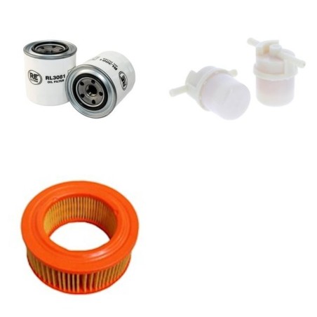 MAZDA 626 1.6 Filter Service Kit w/ F6 Eng.   YR  08.85-10.87  GC