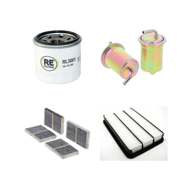 MAZDA 626 1.8I Filter Service Kit w/ FP Eng.   YR  05.97-07.02 90 CH GF/GW