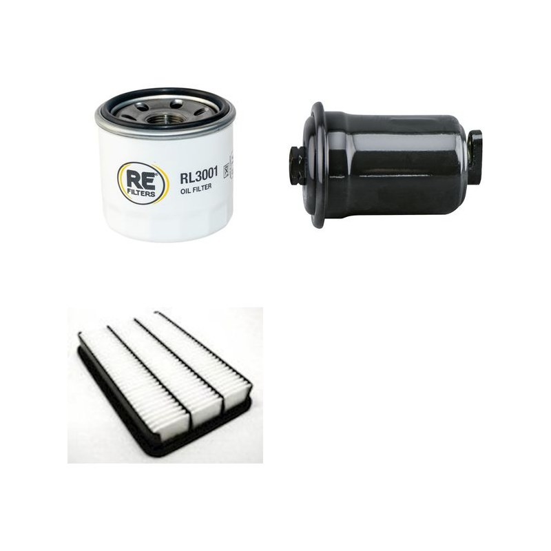 MAZDA 626 1.8I 16V Filter Service Kit w/ FP Eng.   YR  08.91-04.97  GE 12/4