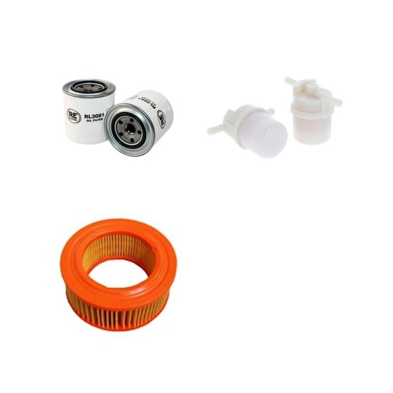 MAZDA 626 2.0 Filter Service Kit w/ FE Eng.   YR  08.85-10.87  GC