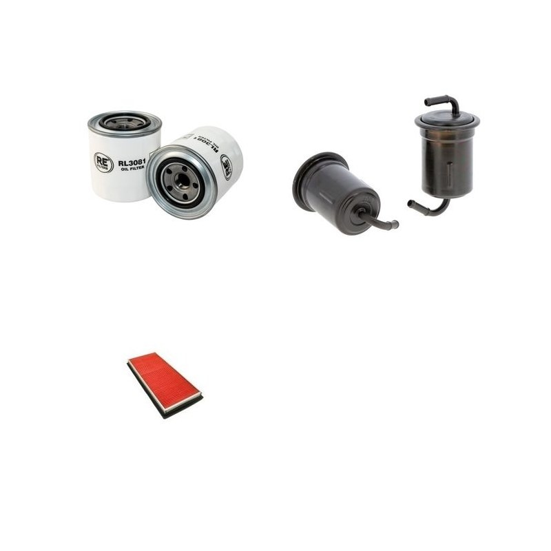 MAZDA 929 2.0I Filter Service Kit w/ FE Eng.   YR  01.87-12.89  HC 12