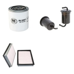 MAZDA 929 3.0I 24V Filter Service Kit w/ JE Eng.   YR  03.87-07.88  HC 12