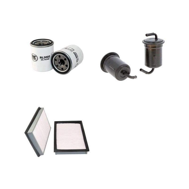 MAZDA 929 3.0I 24V Filter Service Kit w/ JE Eng.   YR  08.88-05.89  HC 12