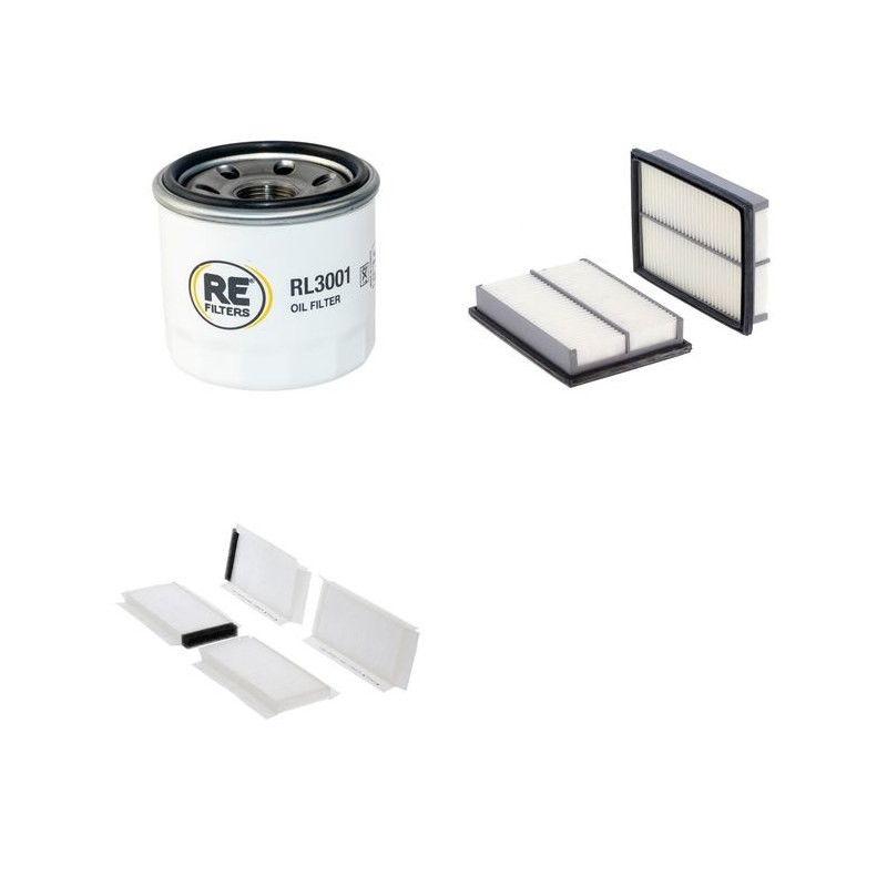 MAZDA DEMIO 1.5I 16V Filter Service Kit w/ B5E Eng.   YR  98-01.02 75 CH DW