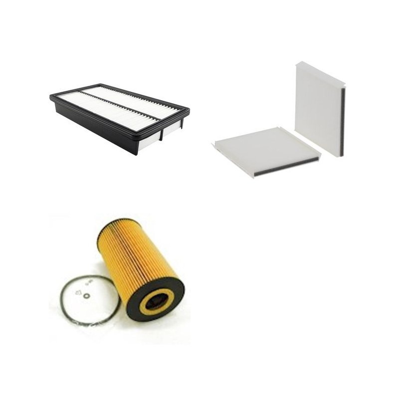 MAZDA MPV 2.3I Filter Service Kit w/ L3 Eng.   YR  07.02- 141 CH LW
