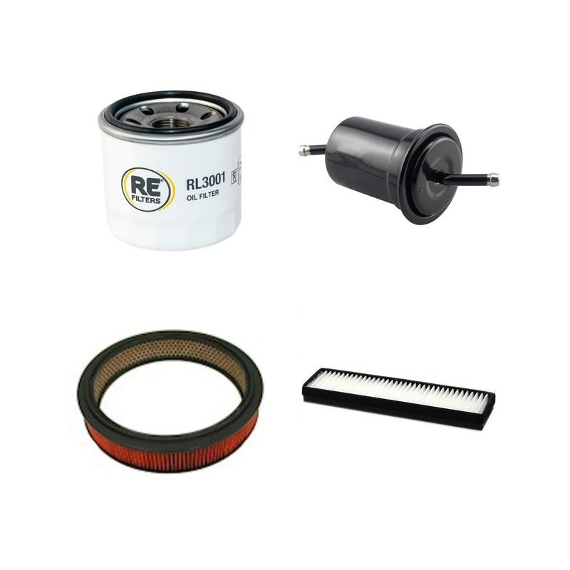 MAZDA MX 3 1.6I 16V DOHC Filter Service Kit w/ B69 Eng.   YR  05.91-04.94 88 CH EC 13