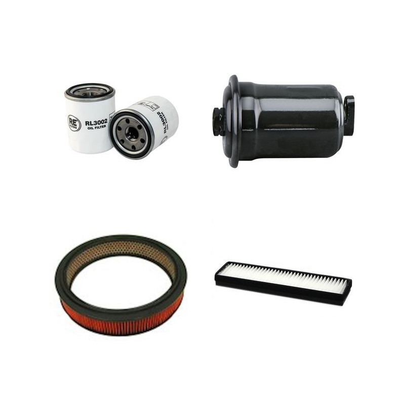 MAZDA MX 3 1.8I 16V Filter Service Kit w/ K838/K819 Eng.   YR  01.92-  EC