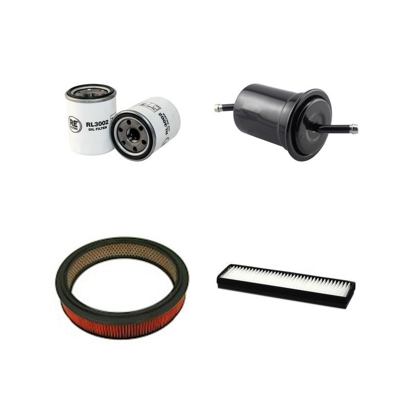 MAZDA MX 3 1.9I 24V DOHC V6 Filter Service Kit w/K 8  Eng.   YR  05.91-  EC 13