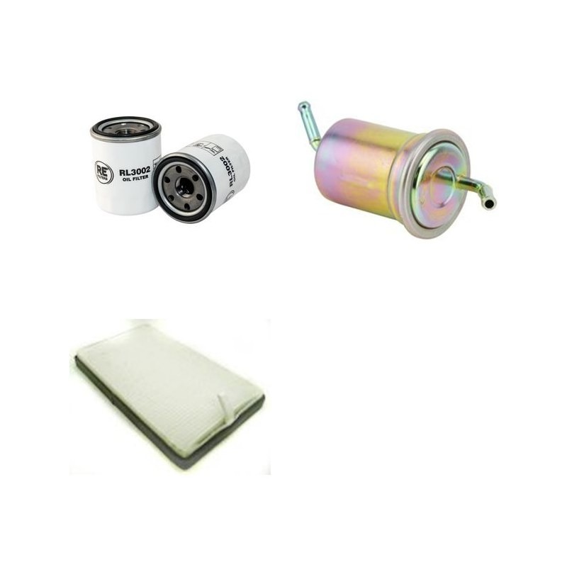 MAZDA XEDOS 9 2.0I 24V V6 Filter Service Kit w/ KF Eng.   YR  08.93-01.00 143 CH TA