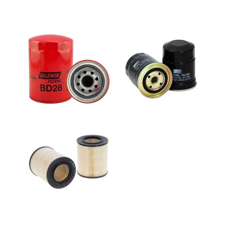 MAZDA UTILITAIRES B 2500 2.5 D 4WD Filter Service Kit w/ WL Eng.   YR  02.96-07.99 86 CH UG