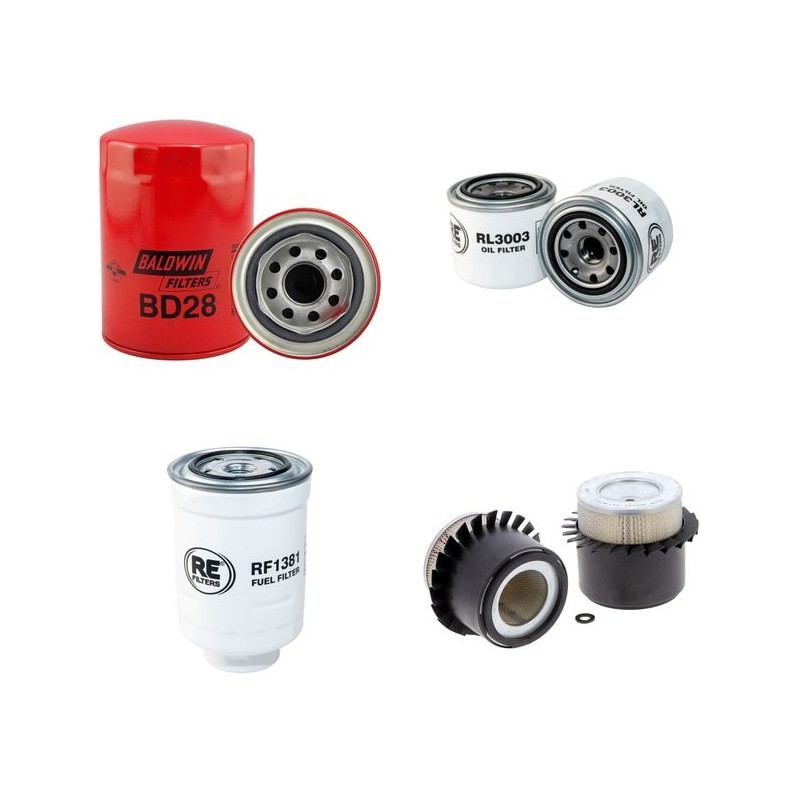 MAZDA UTILITAIRES BONGO 2200 D Filter Service Kit w/ R2 Eng.   YR  1999-  SD/SR