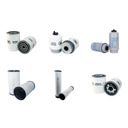 MAZZOTTI IBIS 4200 P-MAX Filter Service Kit w/Perkins 1006 Eng. 2011- HP 180 CH