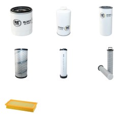 MECALAC 12 MTX Filter Service Kit w/Deutz TCD3.6L4 Eng.   YR  2015-