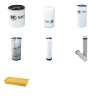 MECALAC 12 MTX Filter Service Kit w/Deutz TCD3.6L4 Eng.   YR  2015-