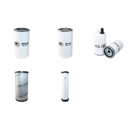 MECALAC 12 MTX SPEEDER Filter Service Kit Air Oil Fuel Filters w/Cummins QSB4.5 Eng.   YR  2013-