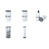 MECALAC 12 MTX SPEEDER Filter Service Kit Air Oil Fuel Filters w/Cummins QSB4.5 Eng.   YR  2013-