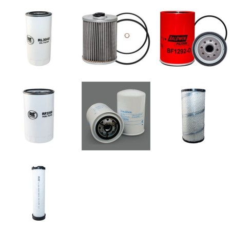 MECALAC 714 MWE Filter Service Kit w/Deutz Tcd2012L04/2V Eng. 2012