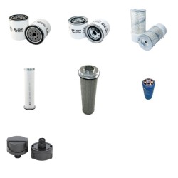 MECALAC 8 CXI Filter Service Kit w/ISUZU  Eng. SN  15312-