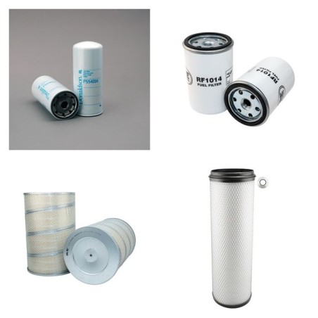 MENGELE 7300 MAMMUT Filter Service Kit Air Oil Fuel Filters w/VOLVO TD1221ME Eng.     410 CH