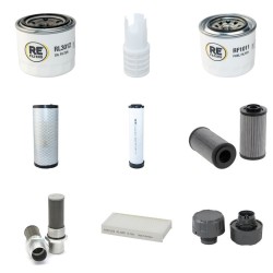 MENZI MUCK 100 VA Filter Service Kit w/Yanmar 4TNV98 Eng.