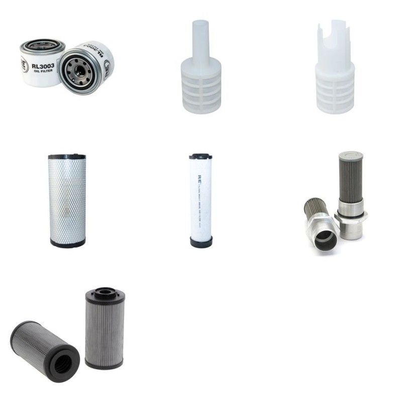 MENZI MUCK 100 VM Filter Service Kit w/Yanmar 4TNV98-25PR Eng.   YR  2014