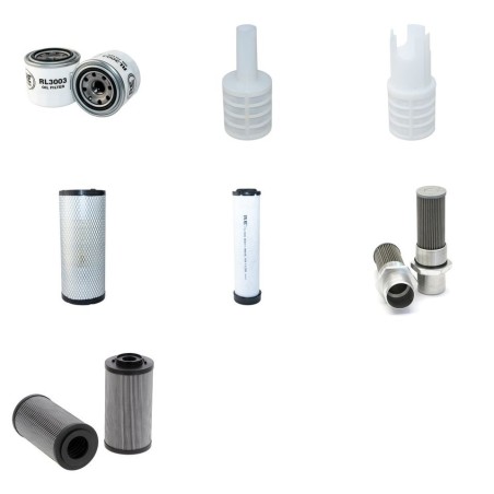 MENZI MUCK 100 VM Filter Service Kit w/Yanmar 4TNV98-25PR Eng.   YR  2014