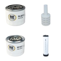 MENZI MUCK 50VX Filter Service Kit Air Oil Fuel Filters