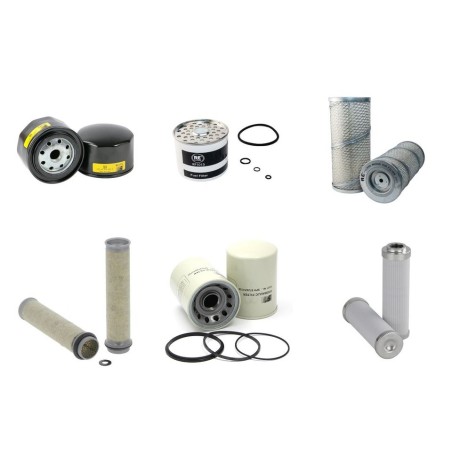 MENZI MUCK 5000 TURBO Filter Service Kit w/VM 394HDP Eng.   YR  -88