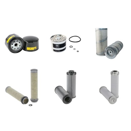 MENZI MUCK 5000 TURBO Filter Service Kit w/VM 394HDP Eng.   YR  88-