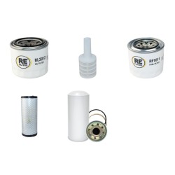 MENZI MUCK 55 N-3 Filter Service Kit w/Yanmar 4Tnv98 Eng. 2008-