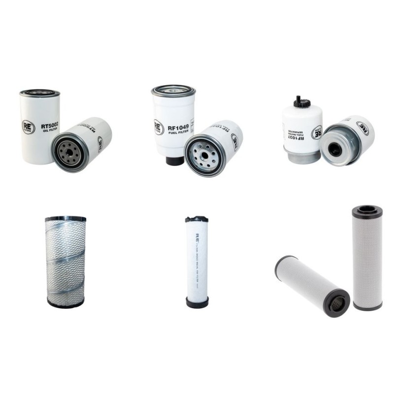 MENZI MUCK A 71 T 2 Filter Service Kit w/Perkins Eng.