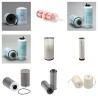 MENZI MUCK A 91 VE Filter Service Kit w/JOHN DEERE 4045HF285 Eng.   YR  2008-