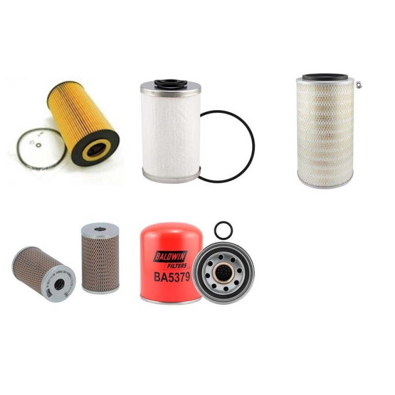 MERCEDES 820 Filter Service Kit w/ OM366LA Eng.   YR  09.96- 211 CH LK/676