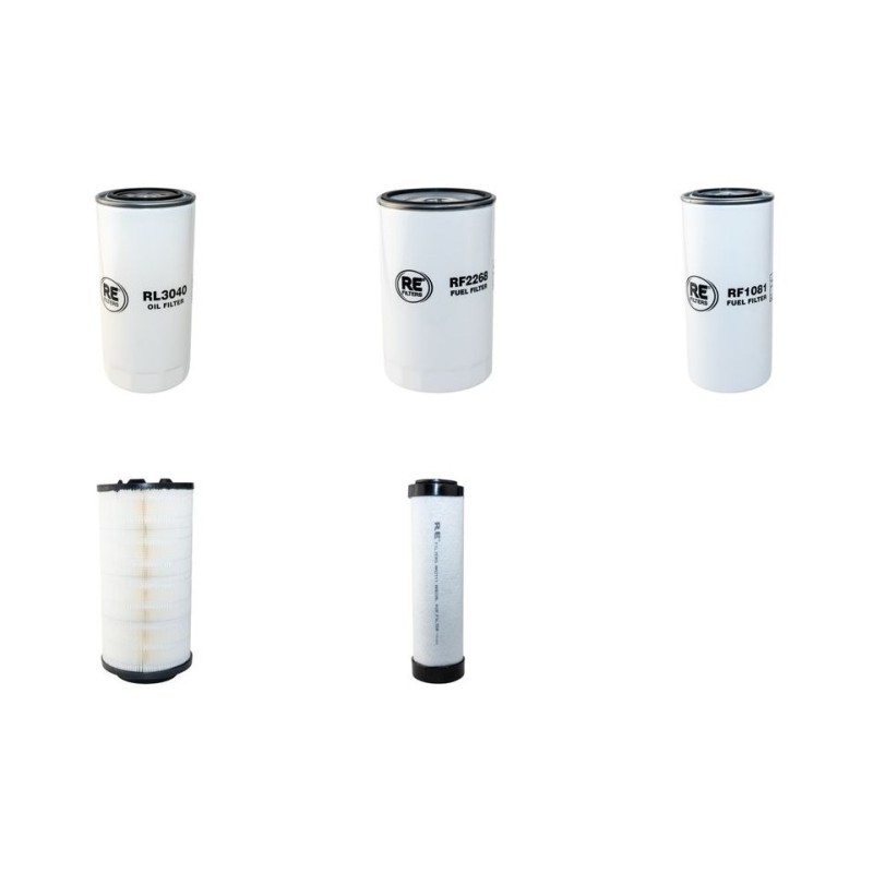 BIPROMASZ HAS 80 Filter Service Kit Air Oil Fuel Filters w/Deutz TCD2012L04-2V Eng.