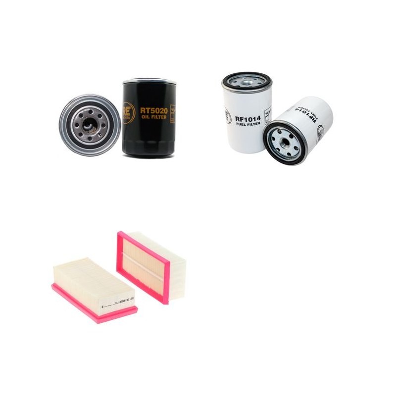 BITELLI DTV 14 Filter Service Kit Air Oil Fuel Filters w/Deutz  Eng.
