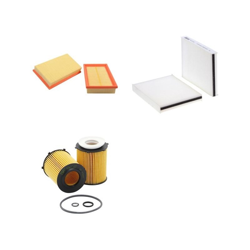 MERCEDES C 160 Filter Service Kit      YR  04.15- 129CH/95KW 205