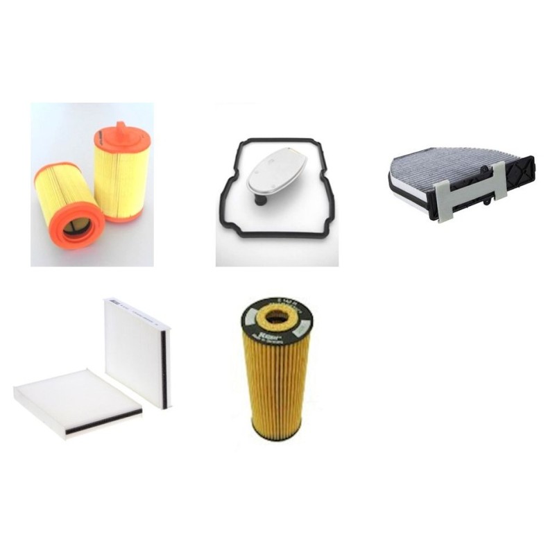MERCEDES C 180 K BLUE EFF Filter Service Kit w/ M271.910 Eng.   YR  04.08- 156 CH W/S 204.044