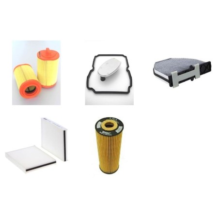 MERCEDES C 180 K BLUE EFF Filter Service Kit w/ M271.910 Eng.   YR  04.08- 156 CH W/S 204.044