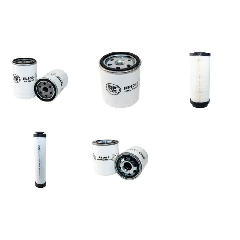COMPACTEUR DTV 345 Filter Service Kit w/Deutz F3L1011 Eng.