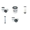 COMPACTEUR DTV 345 Filter Service Kit w/Deutz F3L1011 Eng.