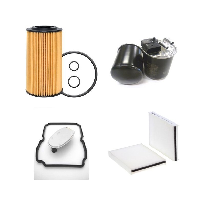 MERCEDES C 250 BLUETEC Filter Service Kit w/ OM651.921 Eng.   YR  05.14- 204 CH W/S205