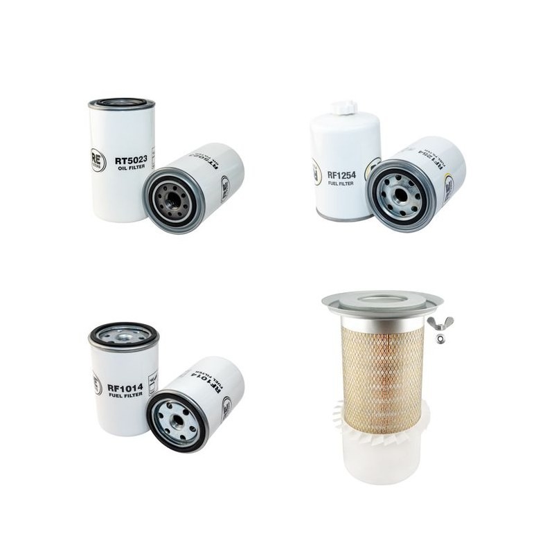 BITELLI SF 60 T 3 Filter Service Kit Air Oil Fuel Filters w/Cummins 6BT5.9-22 Eng.