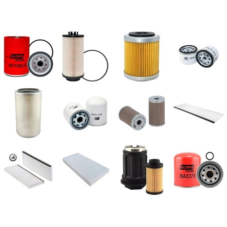 MERCEDES CITARO 12M Filter Service Kit w/MERCEDES OM457LA Eng.   YR  10.11- 353 CH 628