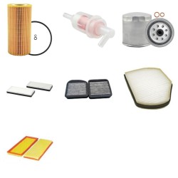 MERCEDES E 250 D Filter Service Kit w/ OM605.912 Eng.   YR  06.95-09.98 113 CH W/S 210
