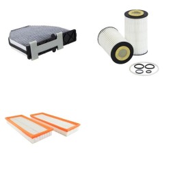 MERCEDES E 350 CGI BLUE EFF Filter Service Kit w/ M272.983 Eng.   YR  03.09-09.11 292 CH W212.057/257