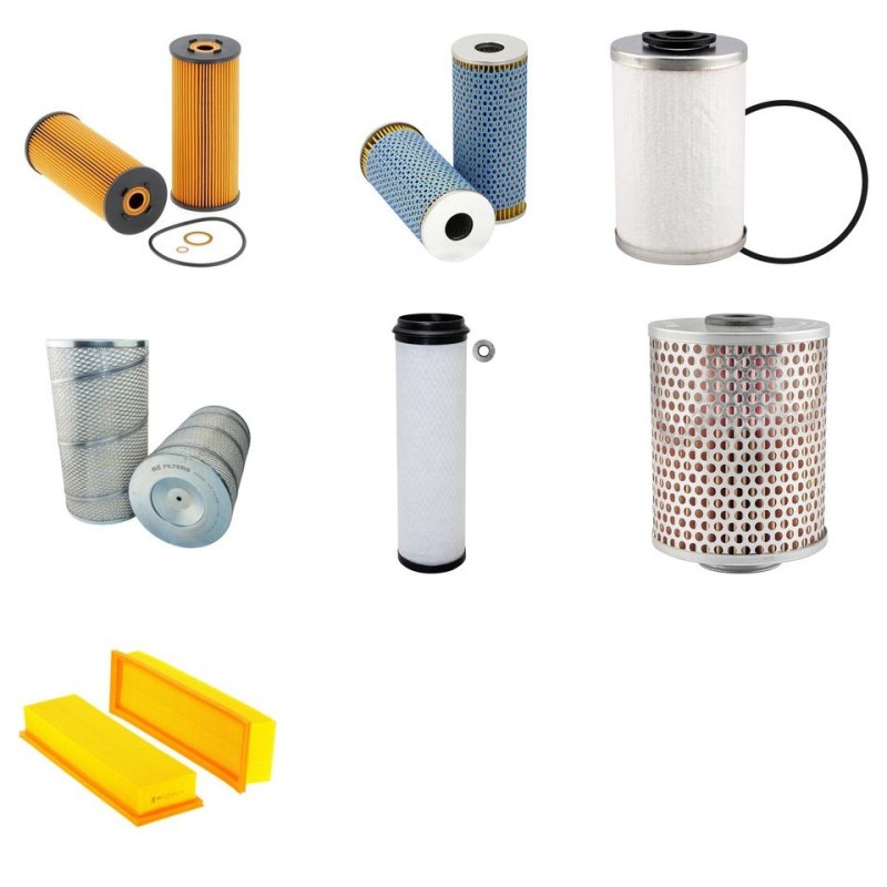MERCEDES MB TRAC 1100 Filter Service Kit w/MERCEDES OM353 Eng.   YR  -3.87 110 CH