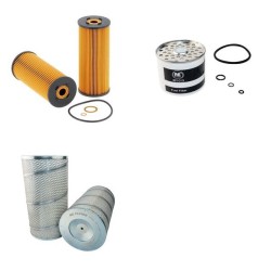 MERCEDES MB TRAC 1500 Filter Service Kit Air Oil Fuel Filters w/MERCEDES OM353A Eng.   YR  -3.87 150 CH